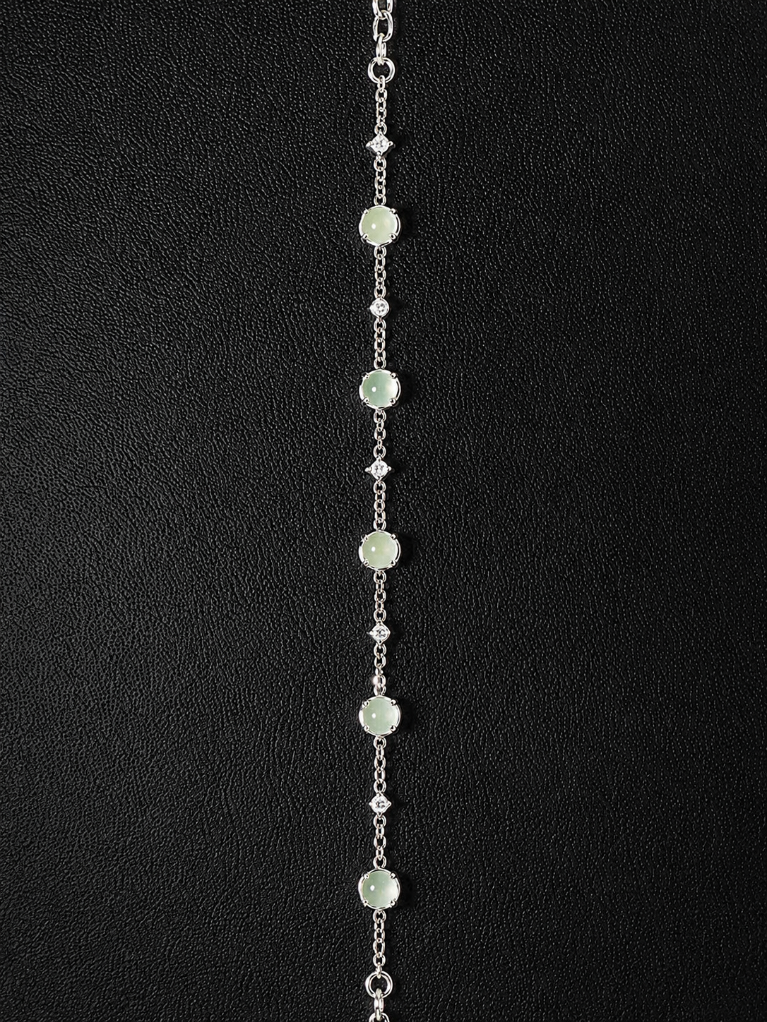 LINURE Multi-Color Jade Bead Bracelet